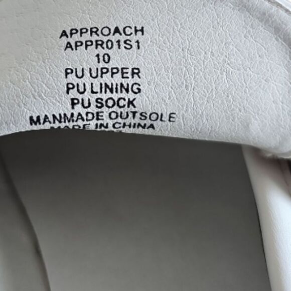 Steve Madden White Platform Loafers Chunky Lug Sole Slip-Ons Sz 10 Y2K Inspired - Picture 12 of 12